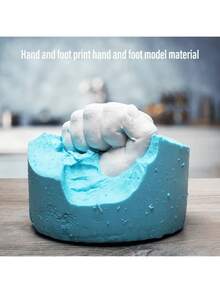 3D Couple Hand Mold DIY Casting Kit, Ideal Gift For Mother's Day, Valentine's Day, Christmas, Wedding, Back To School With Friends To Make Commemorative Gifts. Express Your Love! Cherish The Memories Of Your Loving Relationship! - Multicolor - View 3