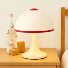 Nordic Bedside Table Lamp USB Powered Warm Light For Bedroom Living Room Desk Decor