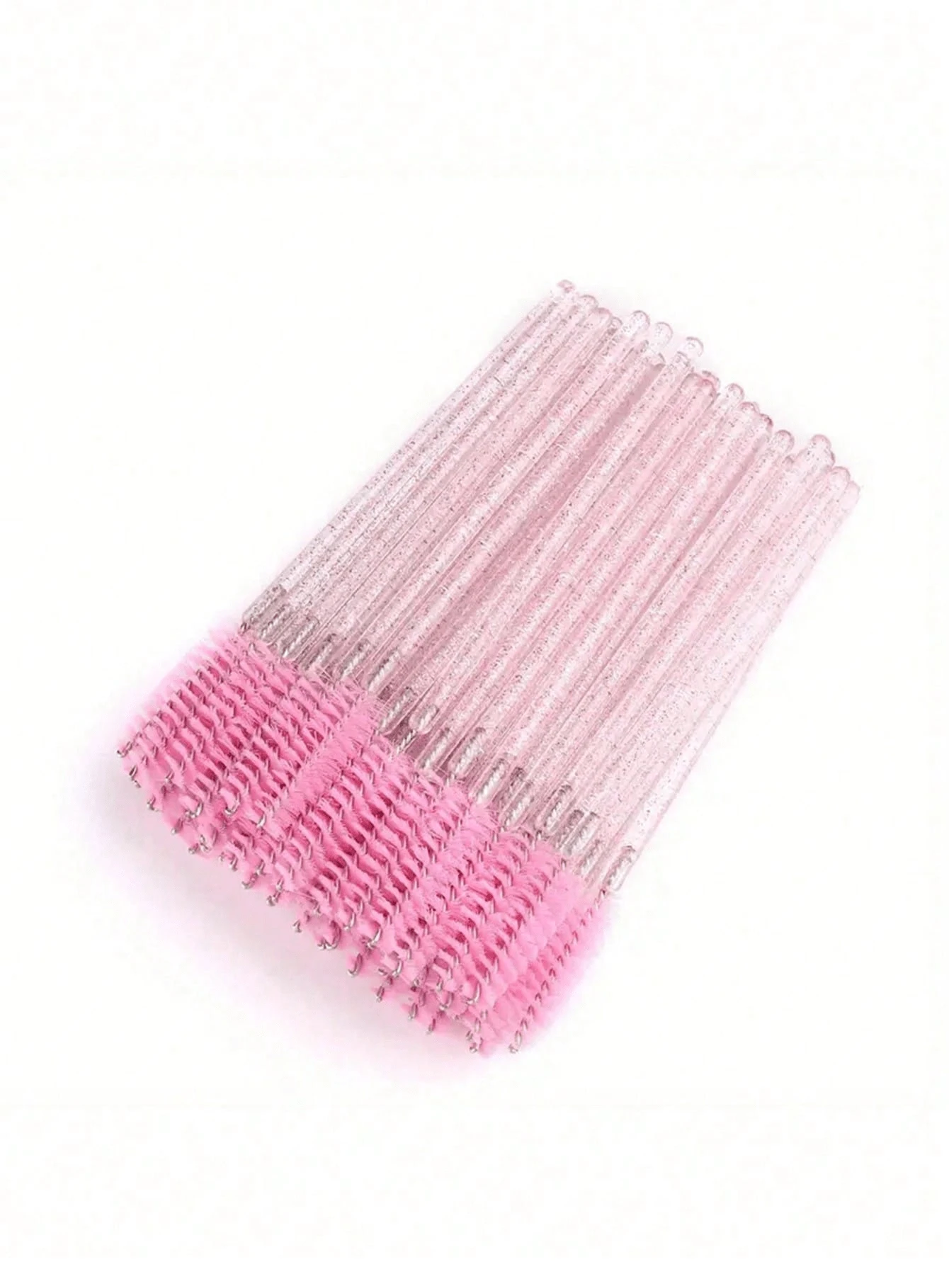 睫毛刷10/50/100/200/250/300/400支一次性透明睫毛延长刷化妆刷睫毛化妆刷 - 彩色 - 查看 1