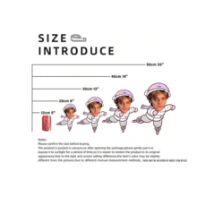 Customized Winter Element Face Photo Throw Pillow - Double-Sided Digital Printing Design, Hidden Zipper Design - Home Sofa Decor, Bedroom Bedside Decoration, Beach Chair Accessory - Unique Gift Suitable For Birthday, Christmas, Valentine's Day, Halloween, Thanksgiving, Cartoon Pattern, Easy Care Fabric, High Quality Printing, Creative Cushion, Perfect Gift