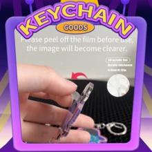 创意可爱卡通钥匙扣，游戏 Deltarun、Spamton 钥匙扣、Tenna 钥匙扣，“我爱电视”、“电视时间”主题，2D 双面卡通人物吊坠。卡通人物礼物。适合粉丝、生日礼物、钥匙扣、汽车钥匙扣、包装装饰、背包和室内装饰，是游戏玩家和收藏家的理想之选，趣味设计，2D 平面配件。 - 彩色 - 查看 5