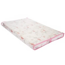 Trocador Higiene Capa Bebê Jardim Rosê Passarinho Quarto Bebê Menina