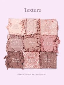 Paleta de sombras Dasique com 9 cores, maquiagem duradoura, alta pigmentação, formatura, aniversário, fácil de usar, suave e fácil de espalhar, fórmula vegana sem crueldade, essencial para o feriado, Rose Girl, a melhor cor, charme, presentes de Natal para mulheres, maquiagem de marca de moda feminina chique, volta às aulas