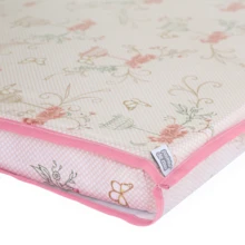 Trocador Higiene Capa Bebê Jardim Rosê Passarinho Quarto Bebê Menina