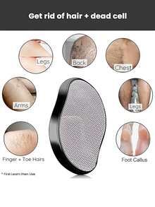 New Crystal Hair Removal Painless Hair Removal Tool Exfoliating Ladies Painless Physical Hair Removal Machine Manual,Skin Care, Cosmetics, Nails