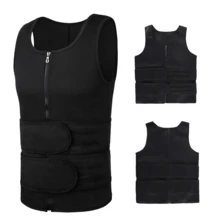 Chaleco Faja Estilo Sauna Para Perder Peso Al Entrenar,Chaleco deportivo de sudoración para exteriores, traje de sauna para hombre, camiseta de sauna, ropa moldeadora, entrenador de cintura, corsé, accesorios de gimnasio, faja moldeadoras de vientre, faja lumbares, corsé reductor de vientre