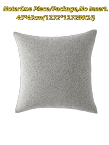 1/2 pièces Taie d'oreiller avec motif en maille de diamant, couleur beige minimaliste moderne, en tissu jacquard doux et soyeux en fausse cachemire. Convient pour le canapé, la chaise, le lit, la décoration du salon et de la chambre. Doux et agréable pour la peau en toutes saisons