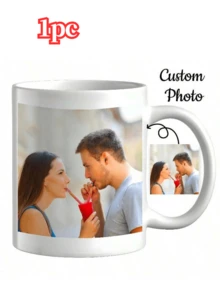11oz Personalisierte Foto-Tasse - 1 Stück Personalisierte Kaffeetasse mit Foto, Muttertagsgeschenk für Mama, einzigartige Kaffeetasse für Mama, Einweihungsgeschenke, Jahrestags-Geschenk, Valentinstags-Geschenk, Jahrestags-Geschenk, Abschlussgeschenk, Muttertagsgeschenk für Freundin zum Valentinstag, zum Muttertag, zum Geburtstag, zum Vatertag, zur Einweihung, Wohnzimmer, Zuhause, Multifunktional, Wiederverwendbar, Exquisit, Stilvolle, Moderne, Personalisierte, Einzigartige, zum Valentinstag, zum Muttertag, zum Geburtstag, zum Vatertag, zur Einweihung, Persönliche Artikel