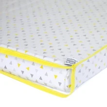 Trocador Higiene Colchonete Troca Fraldas Bebê Moderno Capa Amarelo