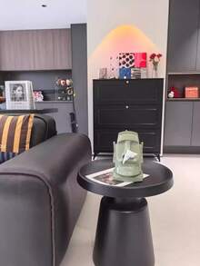 多功能创意石膏纸巾盒，适用于客厅、玄关、卧室书桌、复活节雕像耳机架 - 彩色 - 查看 9