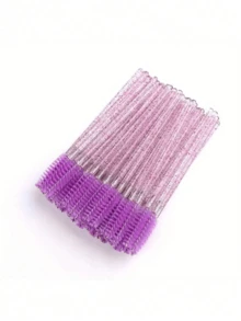 睫毛刷10/50/100/200/250/300/400支一次性透明睫毛延长刷化妆刷睫毛化妆刷 - 彩色 - 查看 7