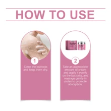 Collagen Butt Lifting Cream, Moisturizing, Firming, Nourishing Buttocks Skin, Shaping Alluring Buttocks - Pink - View 4