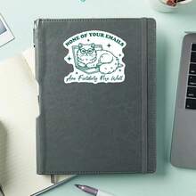 1PC Funny Office Sticker - None Of Your Emails Are Finding Me Well Sticker - Sarcastic Work Humor Decal For Laptop, Desk & Water Bottle - Cat Meme Design For Remote Workers & Office Employees ( Vinyl, 3 Inches)
