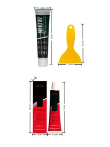 60ml Nail-Free Adhesive, Special Spatula, Shear-Resistant, Temperature-Resistant And Shock-Proof Tiles For Building And Home Use. The General Nail-Free Adhesive For Metallic Glass Is Carefully Prepared From Silane Modified Resin And Polyether Polyol. The Use Method Is Extremely Convenient: For All The Bonded Surfaces