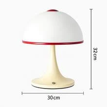 Nordic Bedside Table Lamp USB Powered Warm Light For Bedroom Living Room Desk Decor