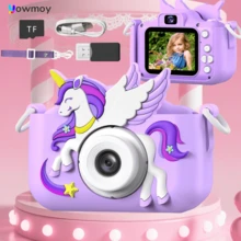 Yowmoy HD Kids Camera For 3-12 Year Olds - 1080P Video Recording, Frames & Filters, Perfect Back-To-School & Birthday Gift For 3-10 Years Old Children.Includes Lanyard, Best Birthday Gift