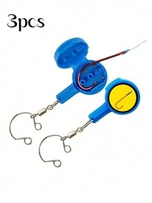 Herramienta para atar nudos de pesca | Protección contra anzuelos | Ata nudos de pesca fácilmente | Accesorios geniales para pescadores | Pesca con mosca de hielo | Accesorios de pesca para pescadores principiantes | Herramienta para el nudo de uña