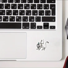 Lustiger mittelalterlicher Ritter-Hase, der auf einem Löwen reitet, Vinyl Aufkleber - verspieltes Fantasy-Design mit Schwert & Schild, Vinyl für Handyhüllen, Laptops, Koffer, Schutzhelme, Trinkgläser - einzigartiges Geschenk