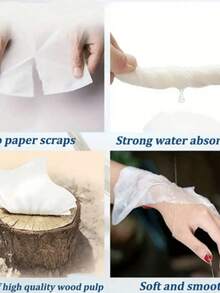 2026 Nuevo Paquete de 30 piezas de Pañuelos de Papel para Coche, Pañuelos de Papel Suaves y Portátiles para Limpieza de Coche, Esenciales para la Higiene del Coche, Limpieza del Conductor, Alta Absorbencia, Limpieza del Interior, Pañuelos de Papel Convenientes para Coche - Blanco - Ver 9