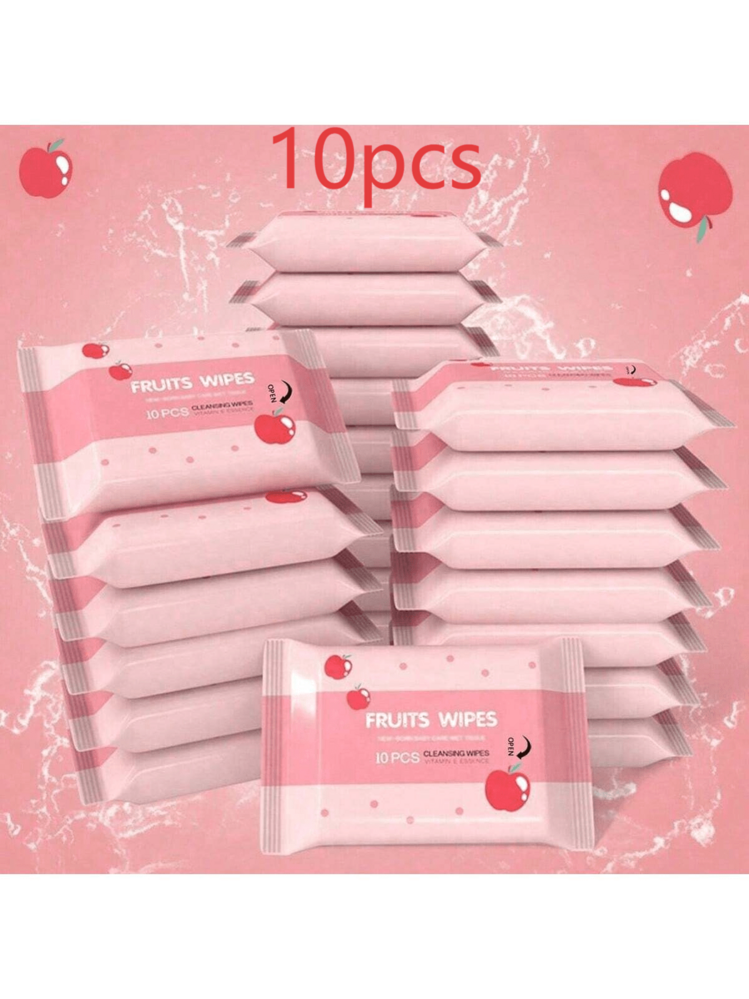 1/2/5/10/20包迷你便携式无纺布湿巾，适用于日常清洁 - 彩色 - 查看 11