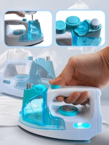 儿童玩具熨斗，带灯光音效的过家家玩具，模拟熨烫衣服的过程，角色扮演缝纫游戏，男孩女孩益智玩具，节日生日礼物，迷你逼真家用电器玩具，婴儿玩具，女孩玩具，儿童游戏，幼儿玩具 - 彩色 - 查看 10