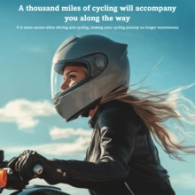 Auricular Bluetooth para cascos de motocicleta, altavoz Bluetooth 5.1 para casco, con función de respuesta automática de llamadas y reducción de ruido, auricular para casco de motocicleta