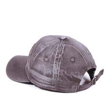 Vintage New York Embroidered Cap Curved Brim 6 Panels - 鏽棕色 - 查看 6