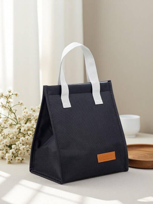 حقيبة عازلة مصنوعة من قماش أكسفورد، مناسبة للسفر والنزهات والتخييم والرحلات والعمل والمدرسة، يمكن استخدامها لحفظ الغداء، وكذلك كحقيبة منظمة للمدرسة وحقيبة صندوق الغداء وحقيبة لوازم الدراسة للسيدات وحقيبة لوازم العودة إلى المدرسة