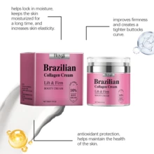 Collagen Butt Lifting Cream, Moisturizing, Firming, Nourishing Buttocks Skin, Shaping Alluring Buttocks - Pink - View 9