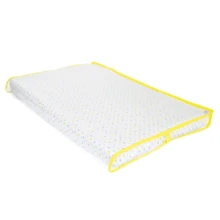 Trocador Higiene Colchonete Troca Fraldas Bebê Moderno Capa Amarelo