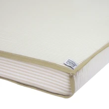 Trocador Fralda Plástificado Cômoda Quarto Bebê Unissex Bege - Bege - Visão 4