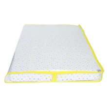 Trocador Higiene Colchonete Troca Fraldas Bebê Moderno Capa Amarelo