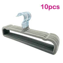 Velvet Pants Hangers 40/20/10/5/1 Pack - Non-Slip Felt Closet Hangers For Slacks, Jeans, Towels & Bras, 360° Swivel Hook Space-Saving Slim Design For Tank Tops, Shorts, Dresses