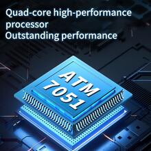 Consola de videojuegos de 8 GB Cámara portátil Pantalla a color de 4,3 pulgadas Consola de juegos portátil Consola de juegos con doble joystick 10 000 juegos - Negro - Ver 5