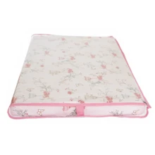 Trocador Higiene Capa Bebê Jardim Rosê Passarinho Quarto Bebê Menina