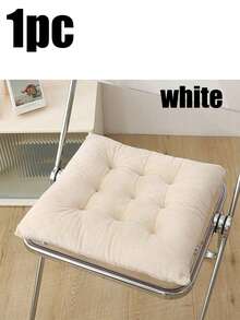 1PC Minimalist Office Seat Cushion, Double-Sided Plush Dining Chair Pad, Thick Meditation Cushion, Non-Slip Home & Dining Room Pad, Buttock Pad,Breathable And Comfortable Seat Cushion, Universal In All Seasons, Suitable For Cars, Restaurant Chairs, Office Chairs, Garden Chairs - Multicolor - View 14