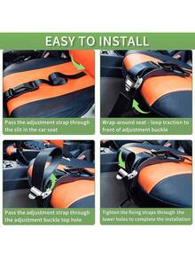 Car Pregnant Women's Safety Belt Safety Buckle Anti-Collision Belt Adjuster Mother Driving To Prevent Belly Thighs And Pregnant Women's Safety Belts - Multicolor - View 8