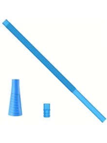 1pc Dryer Lint Vacuum Attachments, Flexible Vacuum Extension Hose - Third Generation, Extendable, Ideal For Hard-To-Reach Areas, Durable Plastic Material, Blue And Gray, Vacuum Cleaner Accessory/Vacuum Cleaner Attachment/|Durable Plastic Hose, Vacuum Cleaner Accessories - Blue - View 11