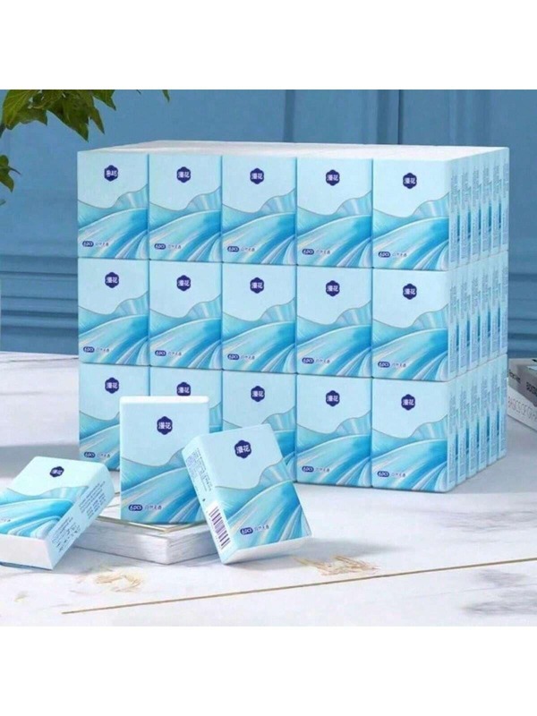 6/24/36/40/60/120/240张迷你便携手帕纸巾，方便携带的擦拭纸，旅行口袋纸巾，学生旅行必备