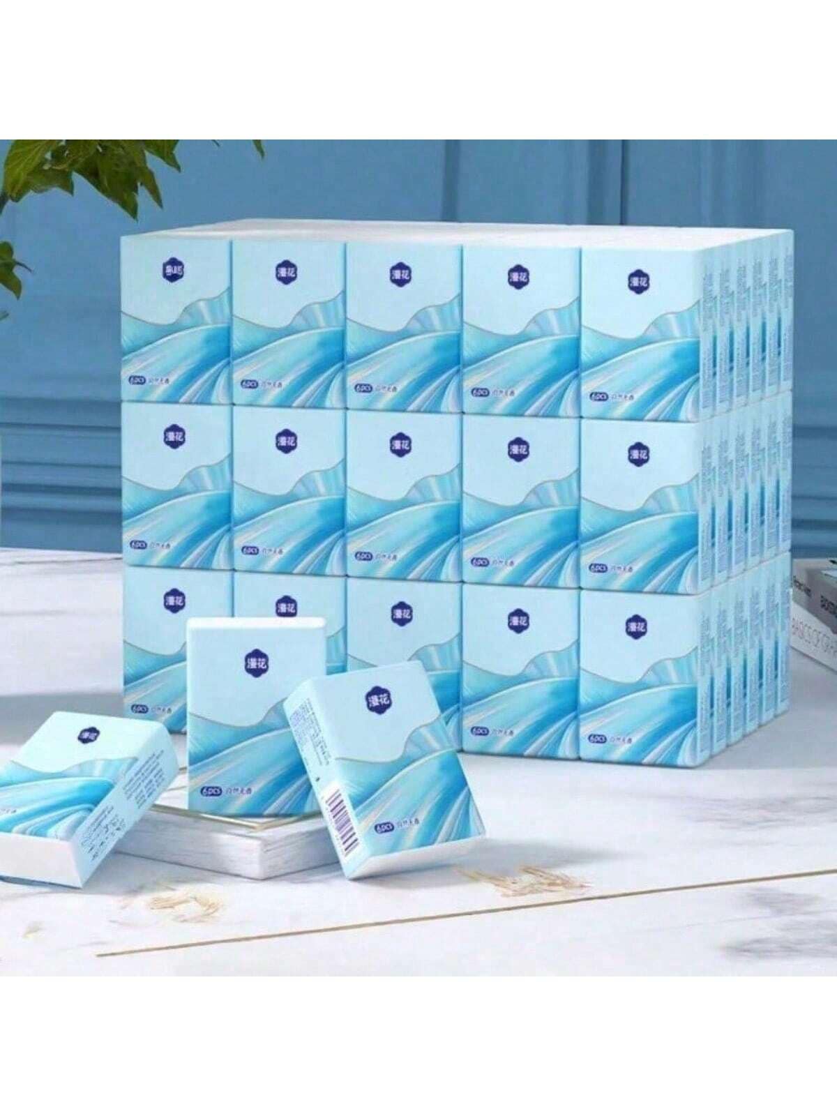 6/24/36/40/60/120/240pcsMini Portable Handkerchief Tissue, Easy To Carry Wiping Tissue, Travel Portable Tissue, Portable Mini Pocket Tissue For Students To Carry Travel Tissue