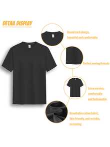 'Overlord New Unisex T-Shirt Overlord Ainz Ooal Gown Anime Manga Graphic Tee' - 黑色 - 查看 3