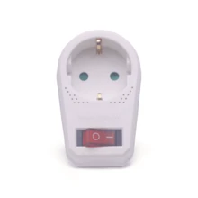 DISTRIBUX Enchufe conmutador regleta base de enchufe con interruptor MAX. 3680W 250V/16A  ✅ Entrega de 1-3 días