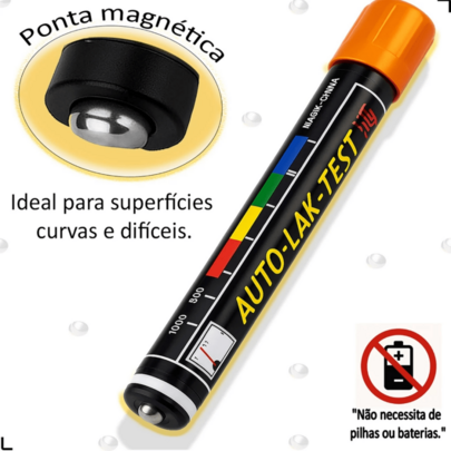 Caneta Medidor Espessura Pintura Carro Batido Original Lak Test