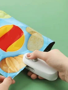 Rechargeable Mini Plastic Sealing Machine For Sealing Stack Of Packages - 白色 - 查看 5