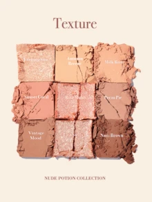 Dasique Eyeshadow Palette, High Pigmentation, Long-Lasting, Easy To Apply, Smooth, Vegan, Cruelty-Free, Christmas Gift For Women, Fashion Cosmetic Brand, Back To School, Wedding Dress, Summer, Valentine's Day, Vacation - 05 Sunset Muhly - 查看 8