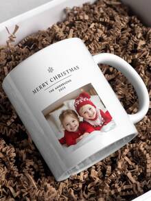 1 pieza Taza personalizada con foto, Taza de café personalizada con foto, Taza de aniversario personalizada con foto, Regalos de inauguración de la casa, Regalos de Navidad, Regalo de San Valentín, Regalo de aniversario, Regalo de graduación, Regalo del Día de la Madre, Regalo del Día del Padre, Regalo ideal para papá/mamá/abuela/abuelo, Regalo único para esposa/esposo, Regalo perfecto para novio/novia, Regalo personalizado para él/ella - Navidad 1 - Ver 3