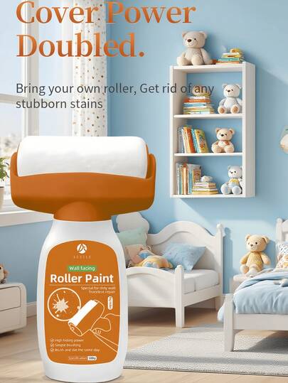 1. White Wall Roller Latex Paint, Wall Repair, Self-Painting Coating, Stain Remover, Wall Repair, Self-Spray Repair Paint, Water-Based Multi-Color Latex Paint, White Home Wall Repair Paint, Odorless Water-Based Interior Latex Paint, Roller Corridor Exterior Wall Paint, Multi-Purpose Wall Paint, Water-Based Interior Latex Paint, Polymerase Graffiti Cylindrical Paint, Wall Repair