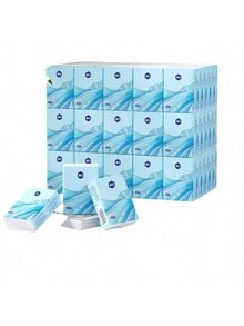 6/24/36/40/60/120/240pcsMini Portable Handkerchief Tissue, Easy To Carry Wiping Tissue, Travel Portable Tissue, Portable Mini Pocket Tissue For Students To Carry Travel Tissue