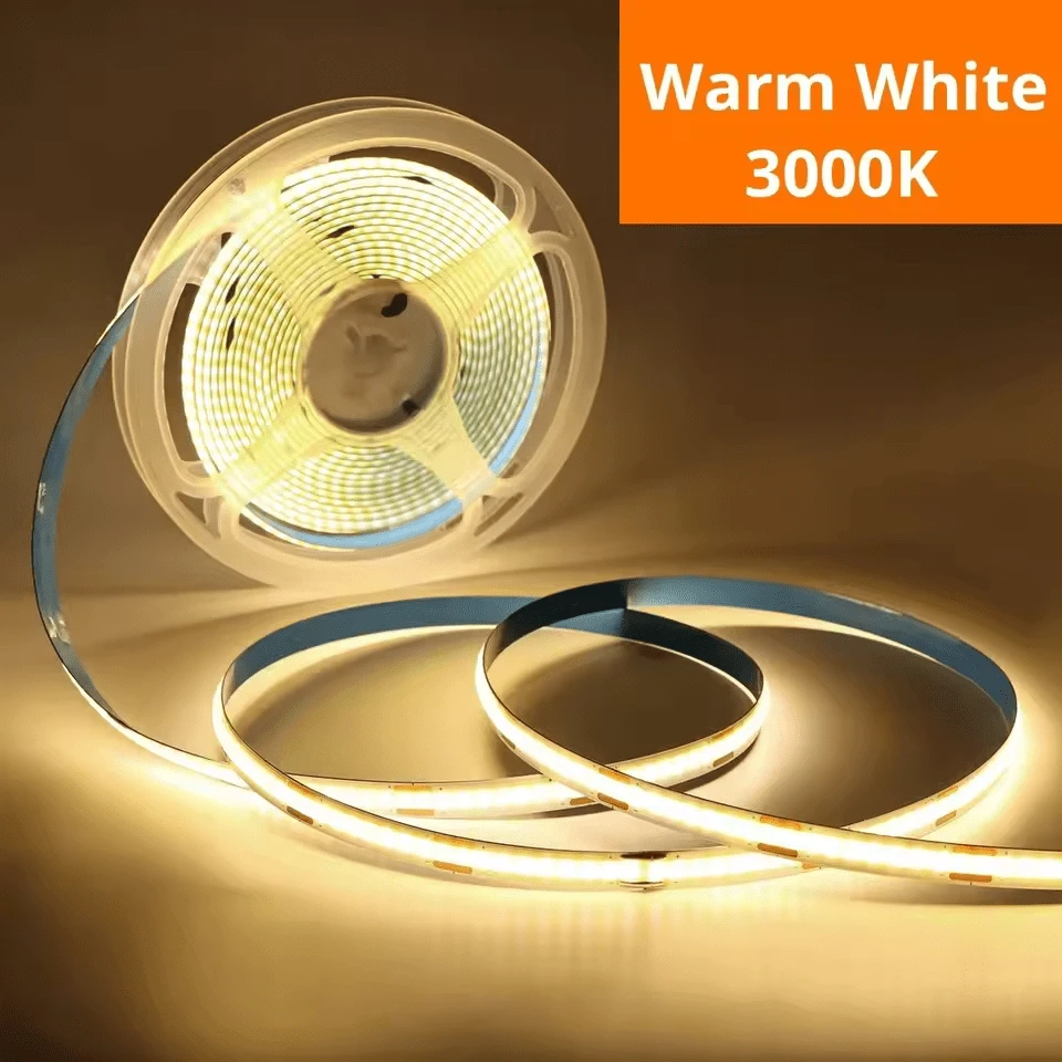 1 套 USB 供电 COB LED 灯带，带触摸控制 5V 电视背景灯 3000K/6000K 氛围灯，适用于卧室装饰