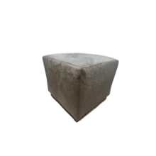 Pouffe Seat Chair Small Decorative Bench 25x29 Cm - Rỉ Nâu - Xem 1